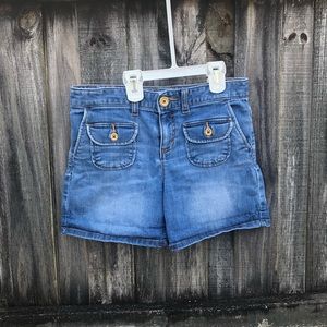 Jean Shorts w/ Cute Pockets